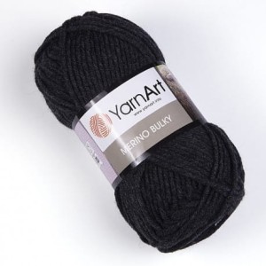 YarnArt Merino Bulky 359 grafitowy