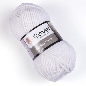 YarnArt Merino Bulky 501 biały