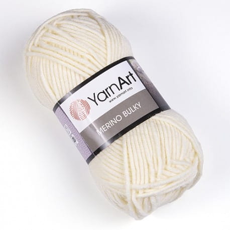 YarnArt Merino Bulky 502 ekri