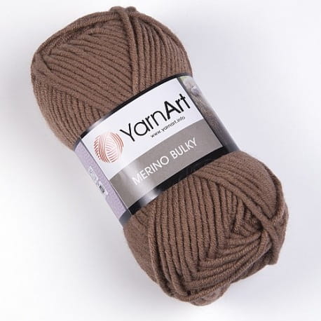 YarnArt Merino Bulky 514 kawa z mlekiem