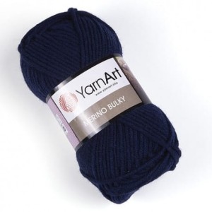 YarnArt Merino Bulky 583 granatowy