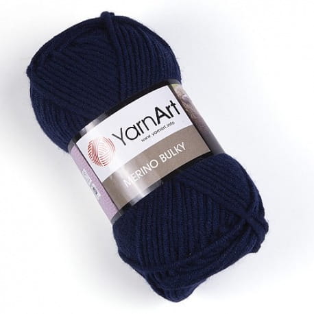 YarnArt Merino Bulky 583 granatowy