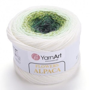 Flowers Alpaca YarnArt 401