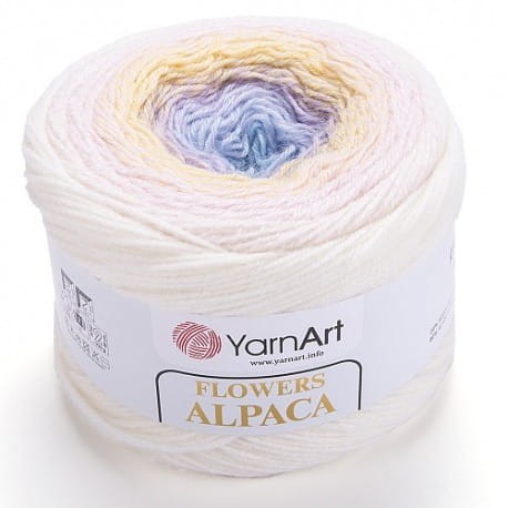 Flowers Alpaca YarnArt 402
