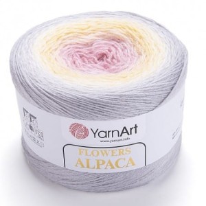 Flowers Alpaca YarnArt 404