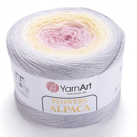 Flowers Alpaca YarnArt 404