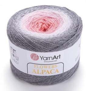 Flowers Alpaca YarnArt 406