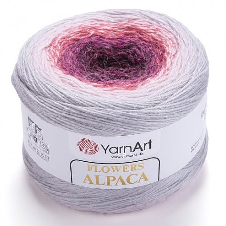 Flowers Alpaca YarnArt 408