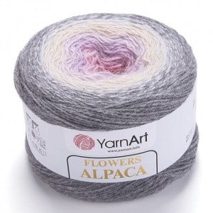 Flowers Alpaca YarnArt 413