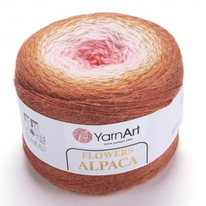 Flowers Alpaca YarnArt 414