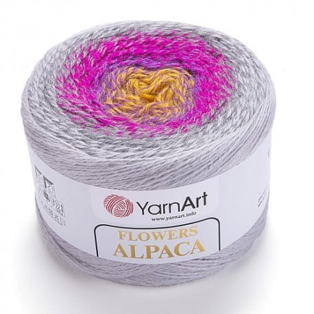 Flowers Alpaca YarnArt 415