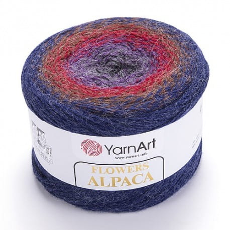 Flowers Alpaca YarnArt 439
