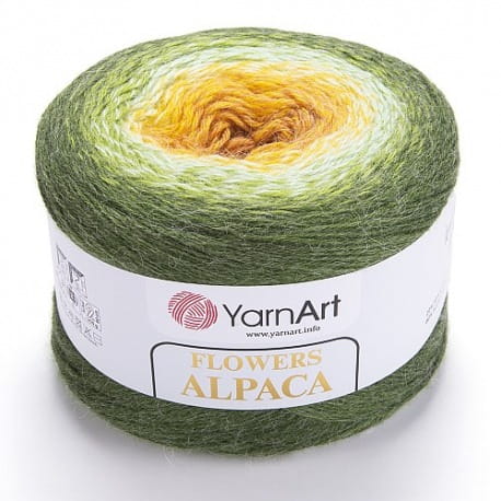 Flowers Alpaca YarnArt 438