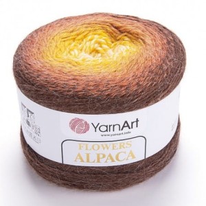 Flowers Alpaca YarnArt 437