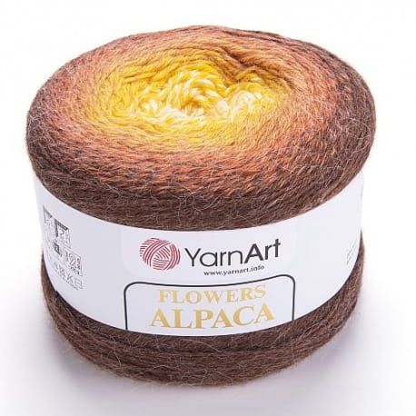 Flowers Alpaca YarnArt 437