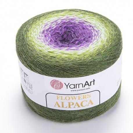 Flowers Alpaca YarnArt 435