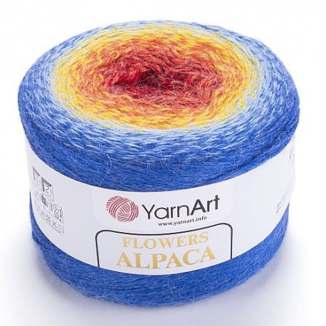 Flowers Alpaca YarnArt 432