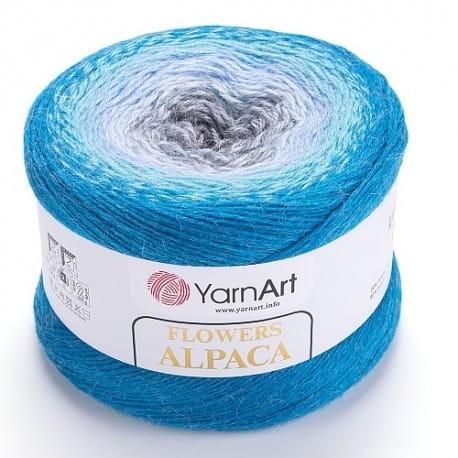 Flowers Alpaca YarnArt 429