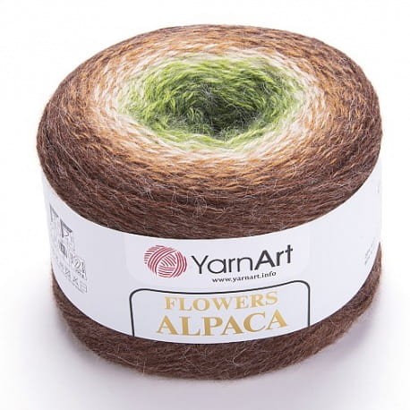 Flowers Alpaca YarnArt 425
