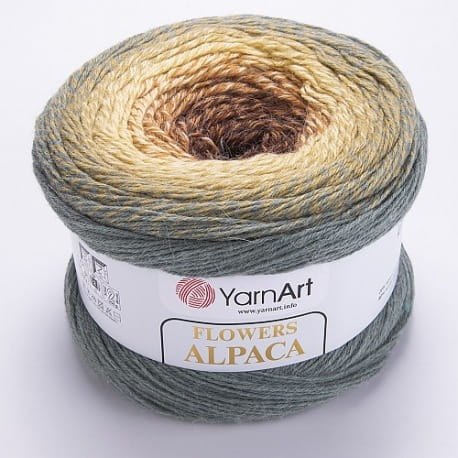 Flowers Alpaca YarnArt 416