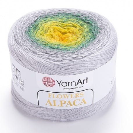 Flowers Alpaca YarnArt 424