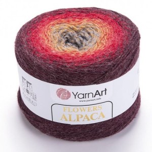Flowers Alpaca YarnArt 422