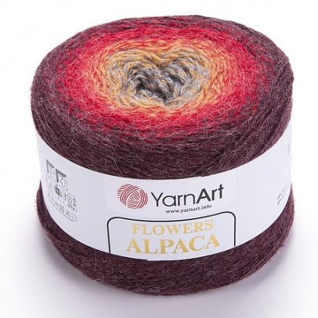 Flowers Alpaca YarnArt 422