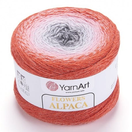 Flowers Alpaca YarnArt 421