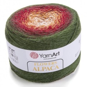 Flowers Alpaca YarnArt 420
