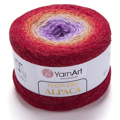 Flowers Alpaca YarnArt 419
