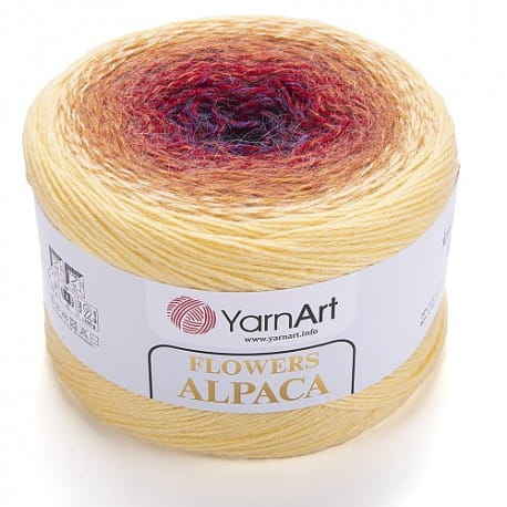 Flowers Alpaca YarnArt 418