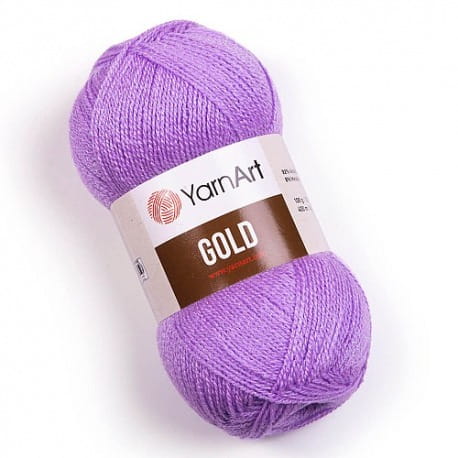 YarnArt Gold 9384 lawendowy