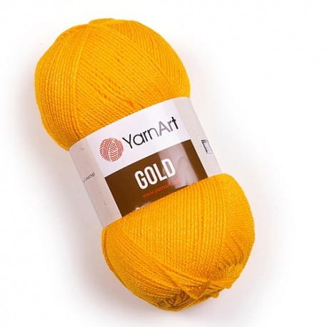 YarnArt Gold 9047 żółty