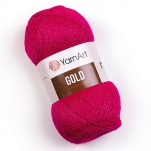 YarnArt Gold 9031 amarantowy