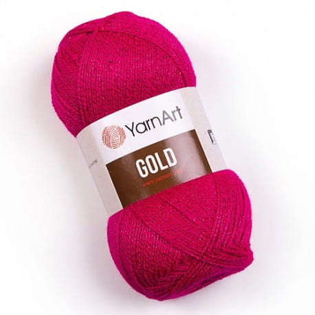 YarnArt Gold 9031 amarantowy