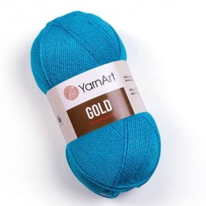YarnArt Gold 9030 turkusowy