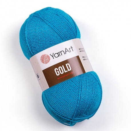 YarnArt Gold 9030 turkusowy