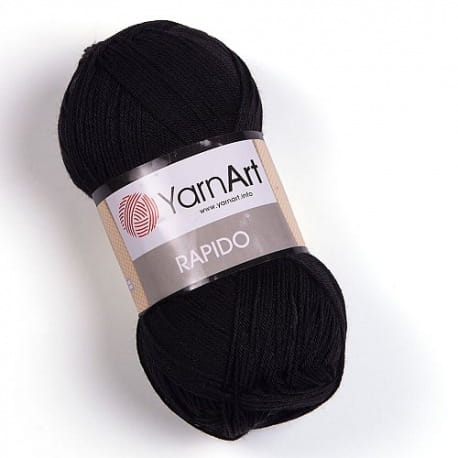 YarnArt Rapido 670 czarny
