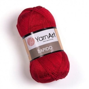 YarnArt Rapido 701 krwisty czerwony