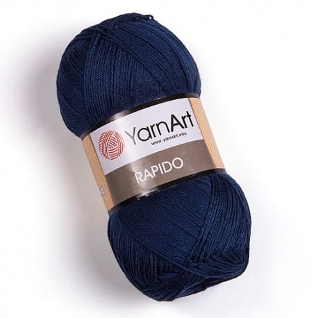 YarnArt Rapido 696 granatowy