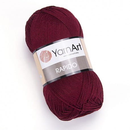 YarnArt Rapido 692 bordowy