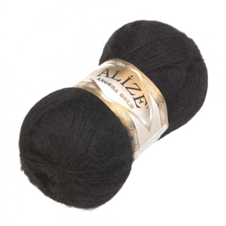Alize Angora Gold 60 czarny