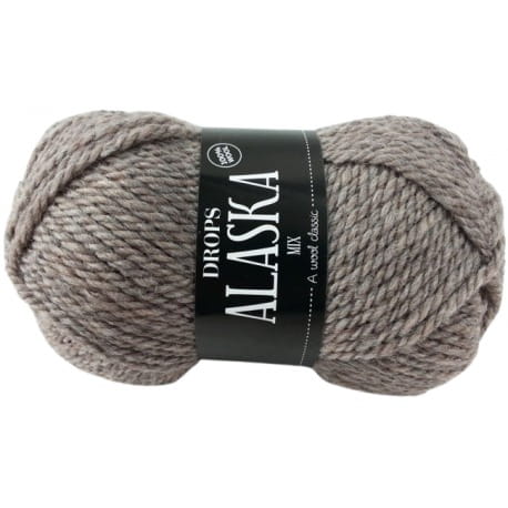 Drops Alaska 49 szaro-brązowy