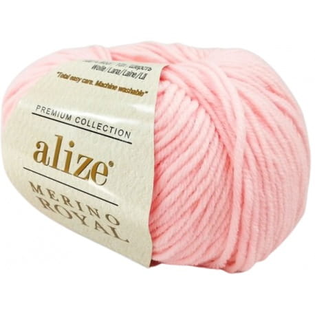 Alize Merino Royal 31 pudrowy róż