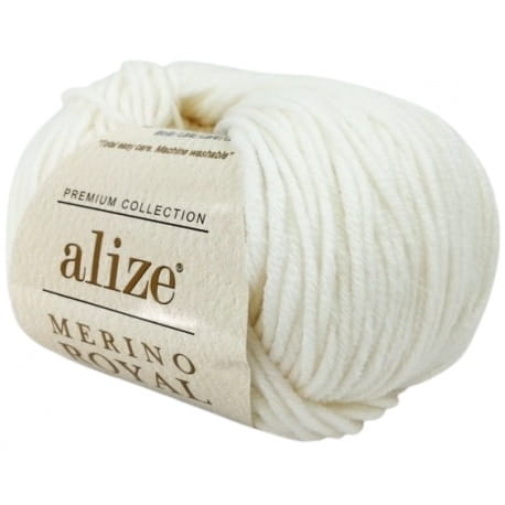 Alize Merino Royal 55 biały