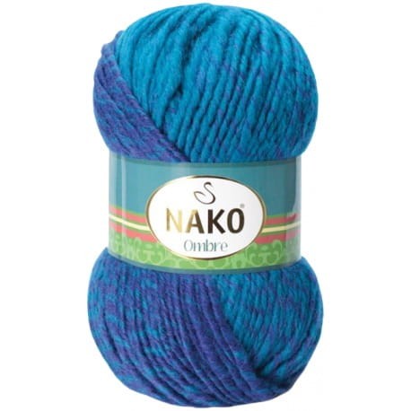 Nako Ombre 20318 morski i kobaltowy