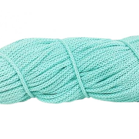 Sznurek bawełniany 5mm kolor miętowy
