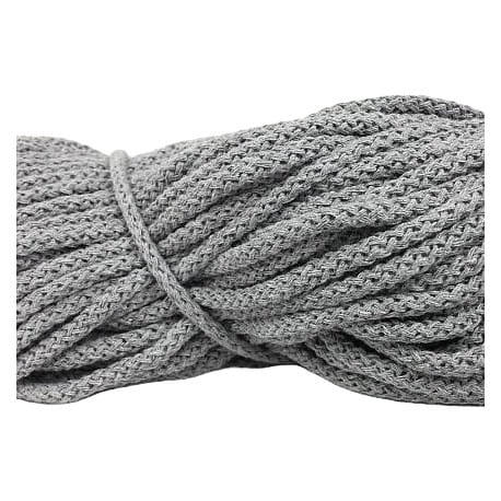 Sznurek bawełniany 5mm kolor szary RUF 125