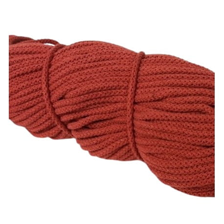Sznurek bawełniany 5mm rudy