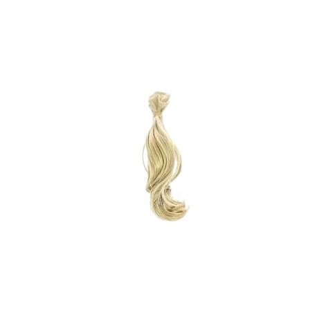 Włosy dla lalek 25 cm FALOWANE jasny blond